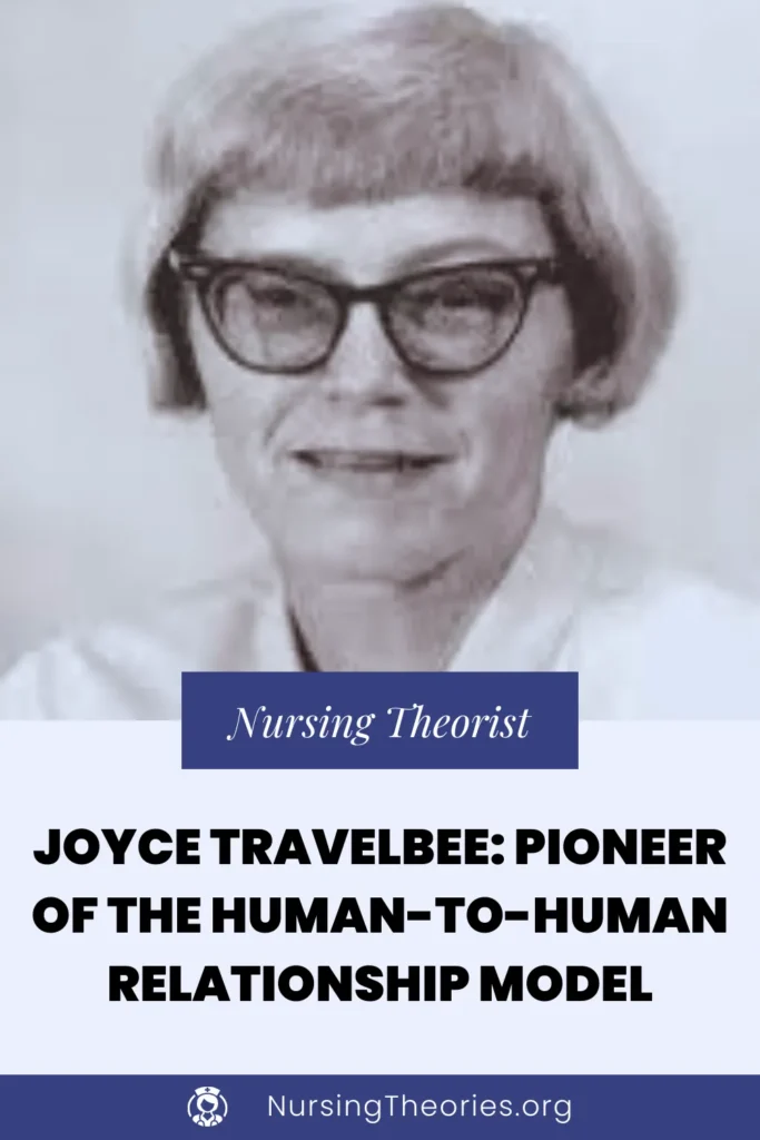 joyce travelbee human to human relationship model nurse theorist